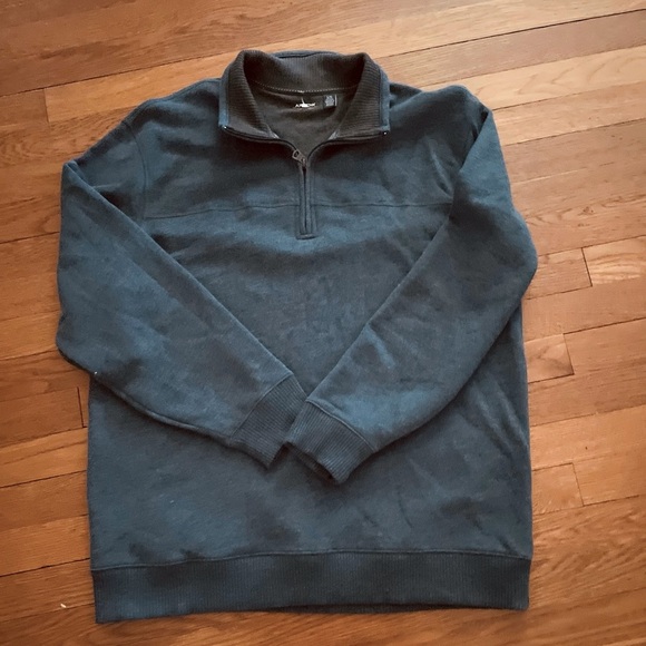 Men’s 3/4 zipper sweatshirt by Arrow size large - Picture 1 of 5